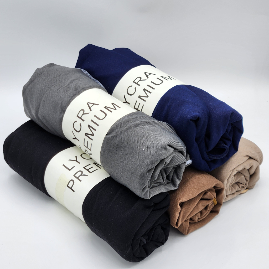 Hijab Jersey Liseré Bleu