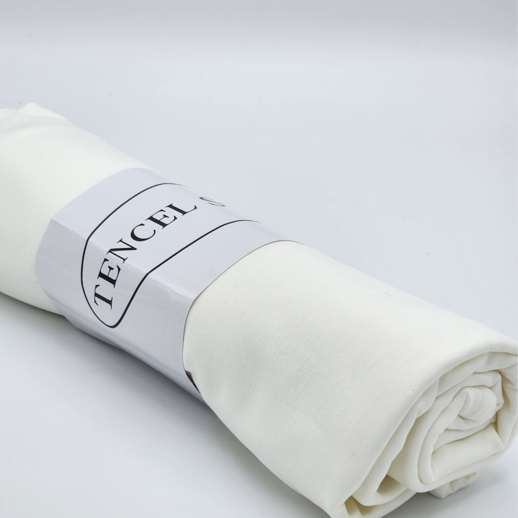 Hijab Tencel blanc