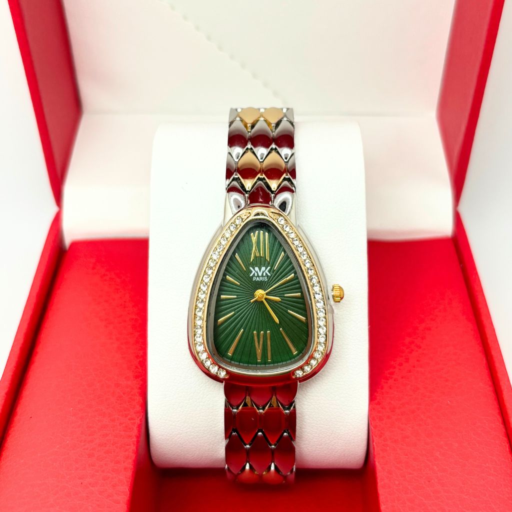 montre pour femme verte
