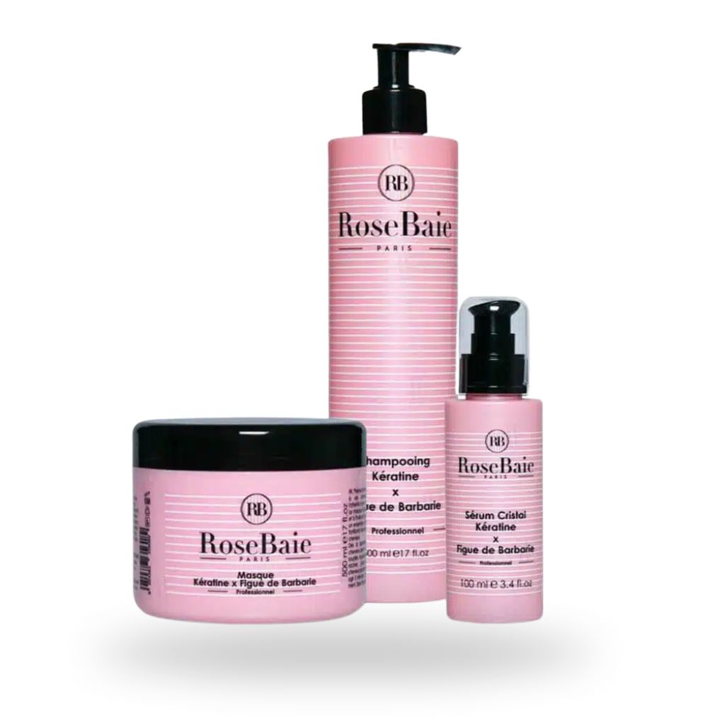 Rose Baie -Trio Kératine Figue de barbarie