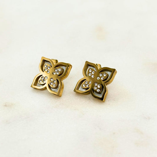 Boucle d'oreille Oxalis