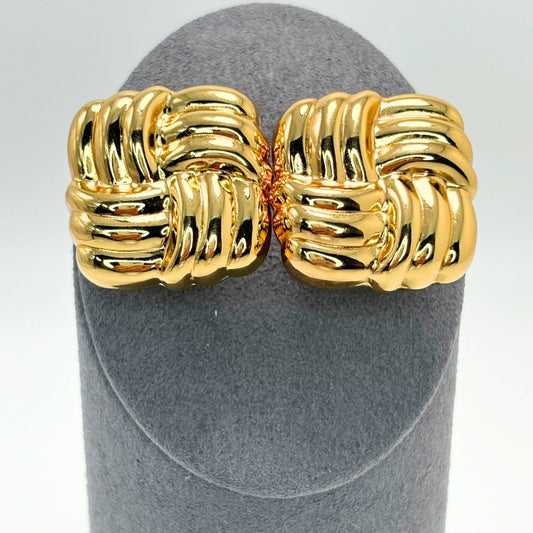 Boucle d'oreilles Bouton