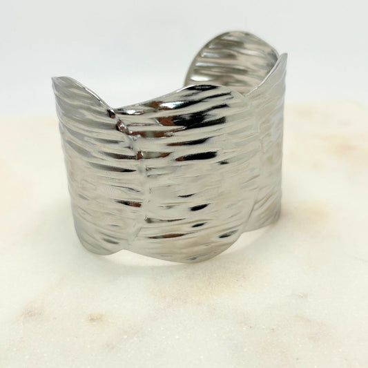 Bracelet Manchette silver