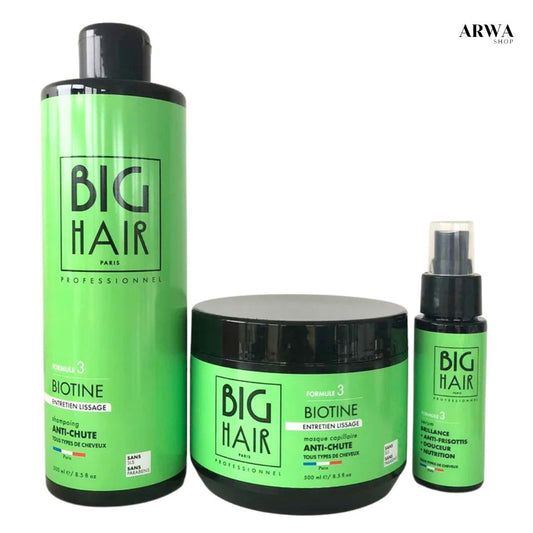 Big Hair Argan biotine anti chute lissage