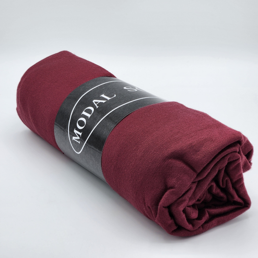 Hijab Modal Rouge Bordeau