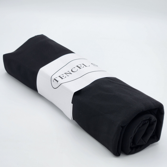 Hijab Tencel noir